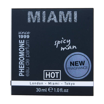 HOT - PHEROMONE PARFUME MIAMI SPICY MAN 30 ML - My naughty haven #