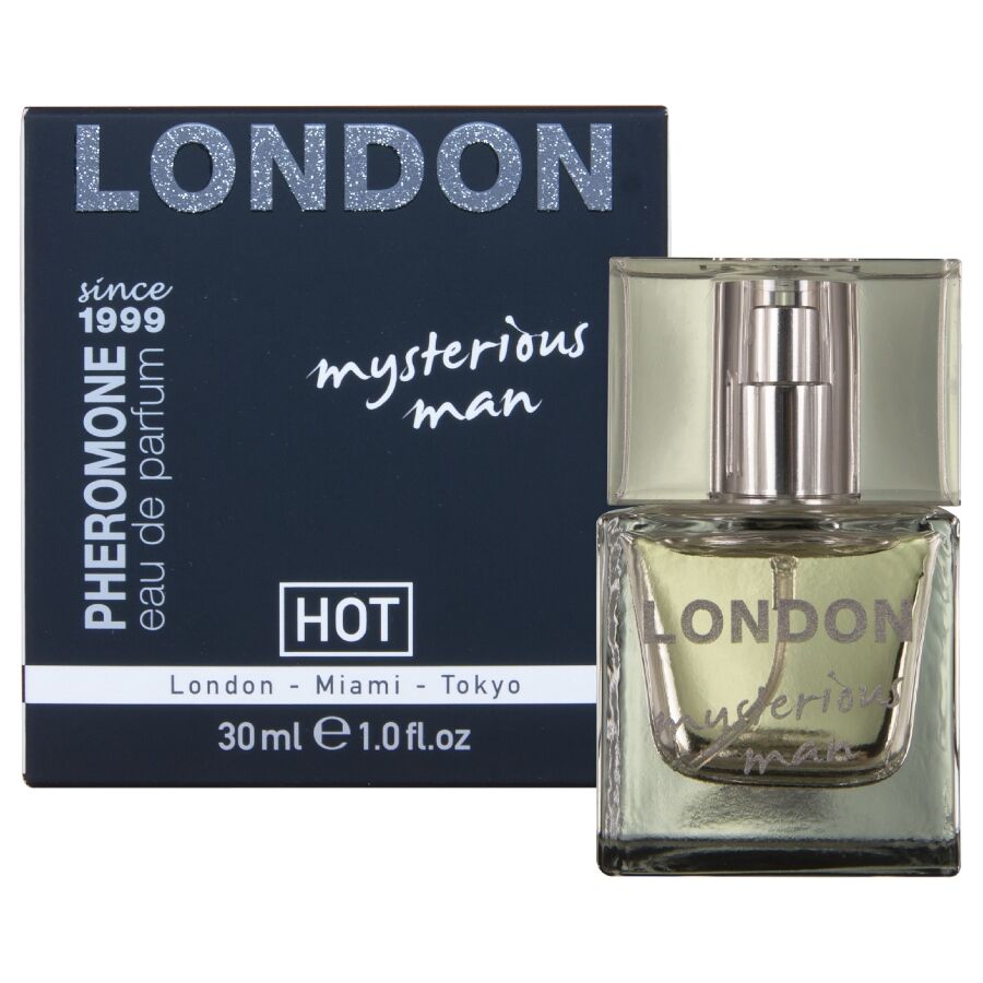 HOT - PHEROMONE PERFUME LONDON MYSTERIOUS MAN 30 ML - My naughty haven #