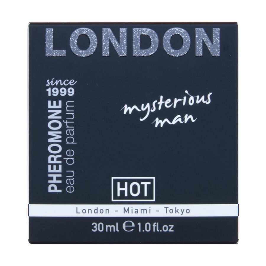 HOT - PHEROMONE PERFUME LONDON MYSTERIOUS MAN 30 ML - My naughty haven #