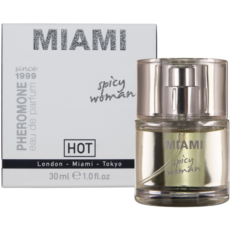 HOT - PHEROMONE PERFUME MIAMI SPICY WOMAN 30 ML - My naughty haven #