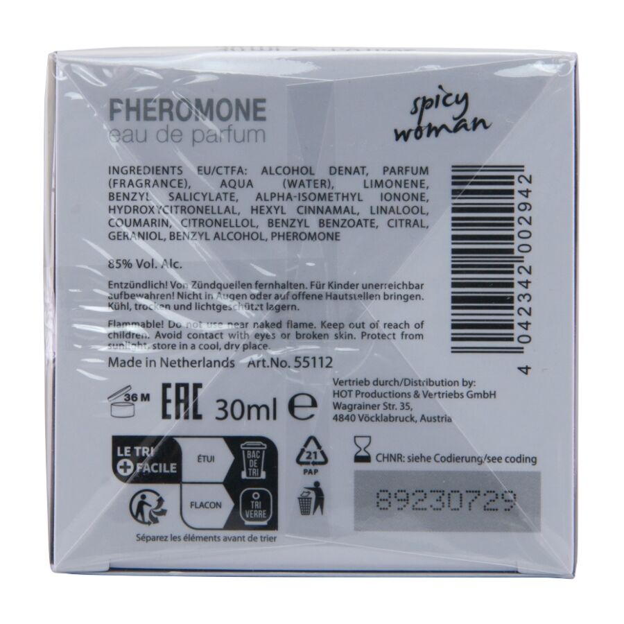 HOT - PHEROMONE PERFUME MIAMI SPICY WOMAN 30 ML - My naughty haven #