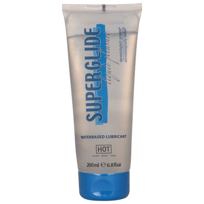 HOT - SUPERGLIDE LIQUID PLEASURE WATERBASED LUBRICANT 200 ML - My naughty haven #