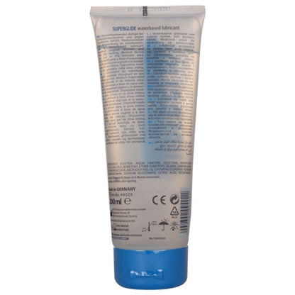HOT - SUPERGLIDE LIQUID PLEASURE WATERBASED LUBRICANT 200 ML - My naughty haven #