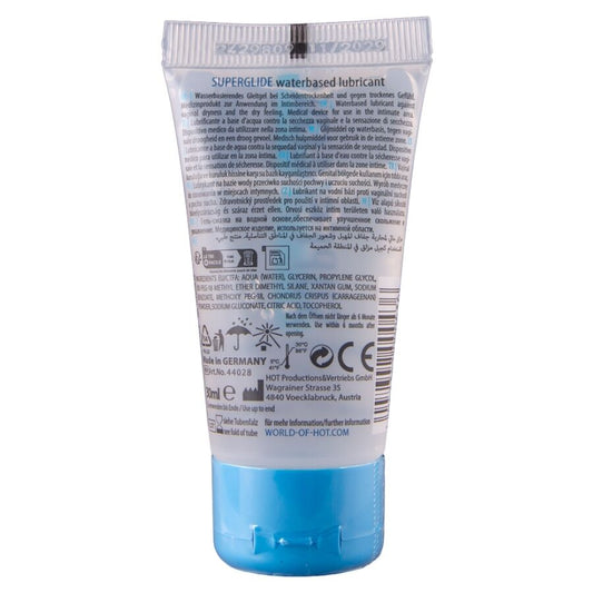 HOT - SUPERGLIDE LIQUID PLEASURE WATERBASED LUBRICANT 30 ML - My naughty haven #