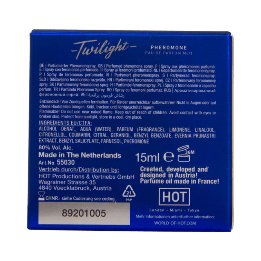 HOT - TWILIGHT PHEROMONE PARFUM MEN 15 ML - My naughty haven #