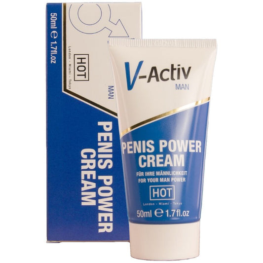 HOT - V-ACTIV PENIS POWER CREAM FOR MEN 50 ML - My naughty haven #
