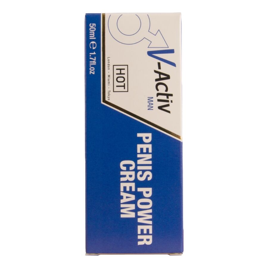 HOT - V-ACTIV PENIS POWER CREAM FOR MEN 50 ML - My naughty haven #