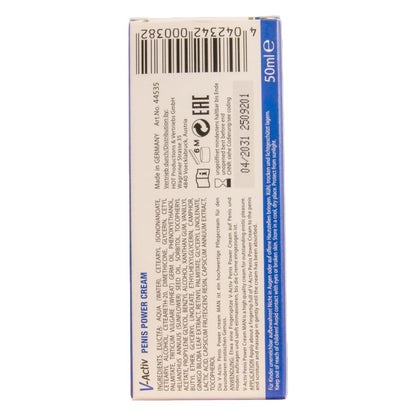 HOT - V-ACTIV PENIS POWER CREAM FOR MEN 50 ML - My naughty haven #