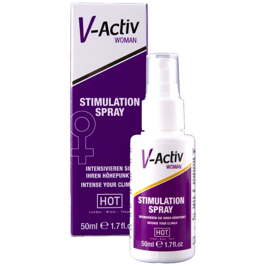 HOT - V-ACTIV STIMULATION SPRAY FOR WOMAN 50 ML - My naughty haven #