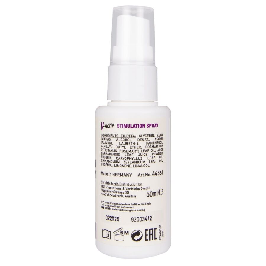 HOT - V-ACTIV STIMULATION SPRAY FOR WOMAN 50 ML - My naughty haven #