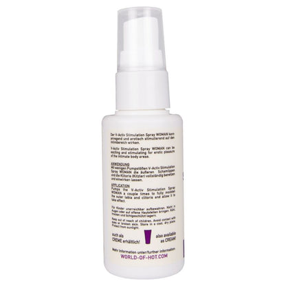 HOT - V-ACTIV STIMULATION SPRAY FOR WOMAN 50 ML - My naughty haven #