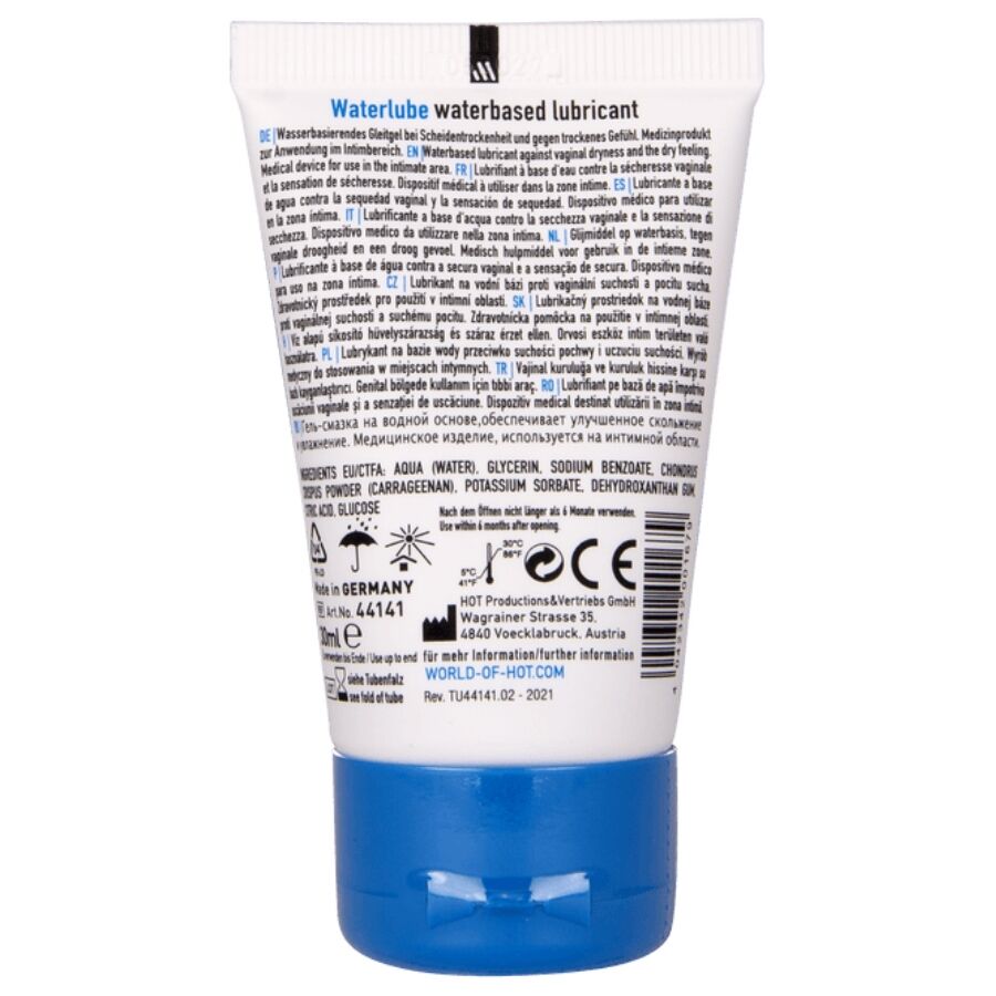 HOT - WATER LUBE WATERBASED SPRINGWATER 30 ML - My naughty haven #