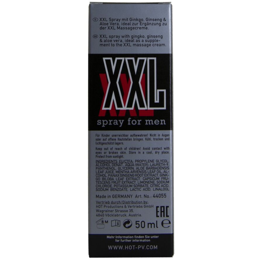 HOT - XXL SPRAY FOR MEN 50 ML - My naughty haven #