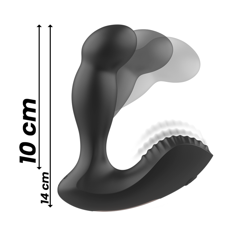 IBIZA - ANAL MASSAGER REMOTE CONTROL 11 x 4 CM - My naughty haven #