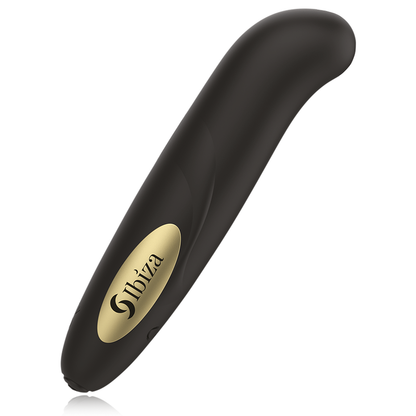 IBIZA - CLIT STIMULATOR USB CHARGER 10 VIBRATION MODES GOLDEN 13 X 2,9 CM - My naughty haven #