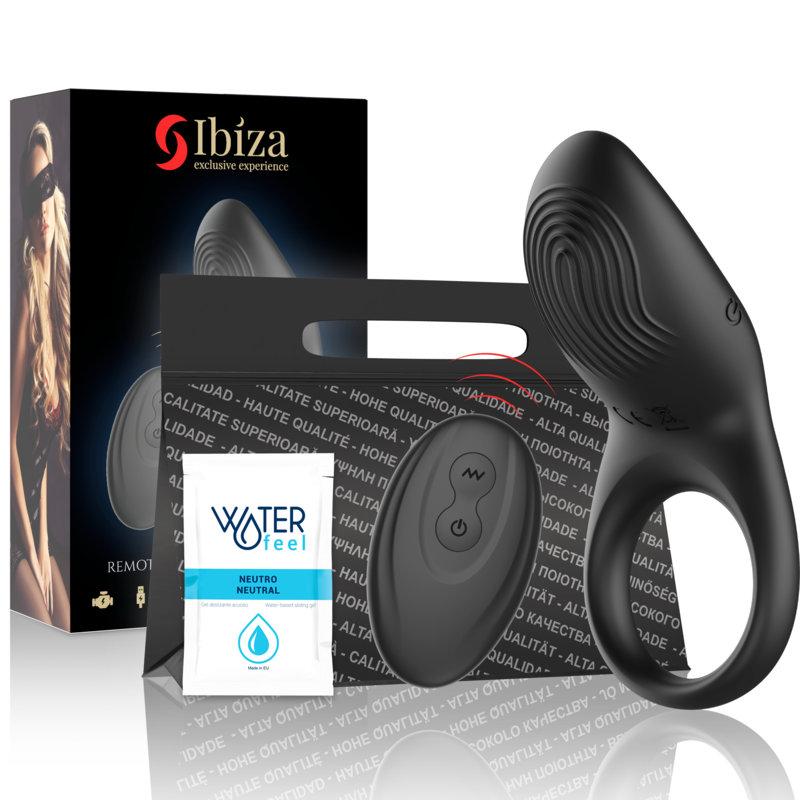 IBIZA - FULL CONTACT REMOTE CONTROL VIBRATING RING - My naughty haven #