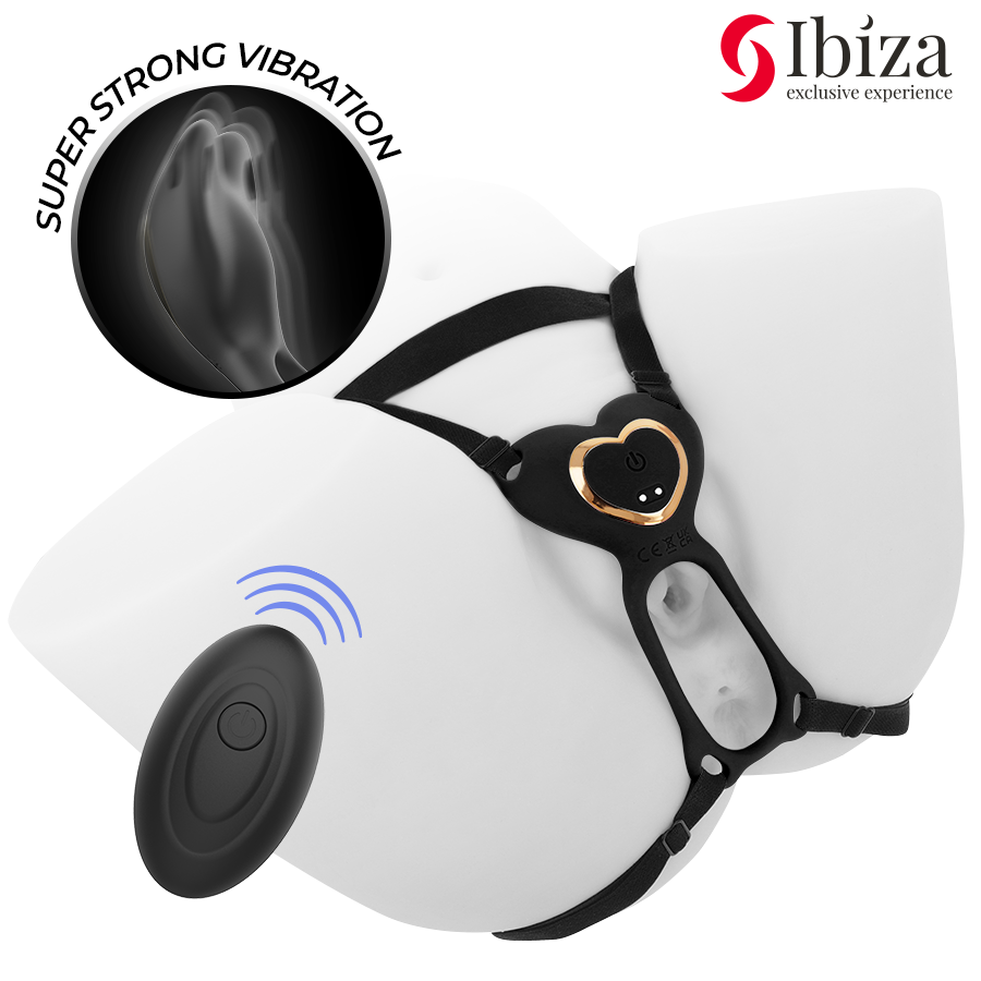 IBIZA - HEART PANTY COUPLE VIBRATOR REMOTE CONTROL - My naughty haven #