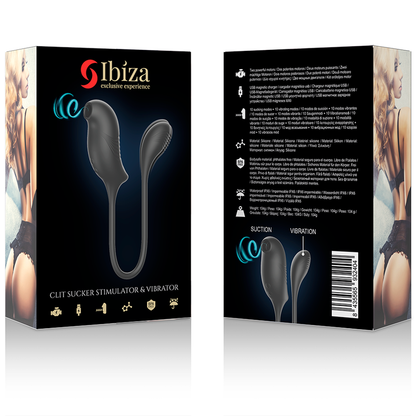 IBIZA - MAGIC CLITORIS SUCTION AND VIBRATION STIMULATOR - My naughty haven #