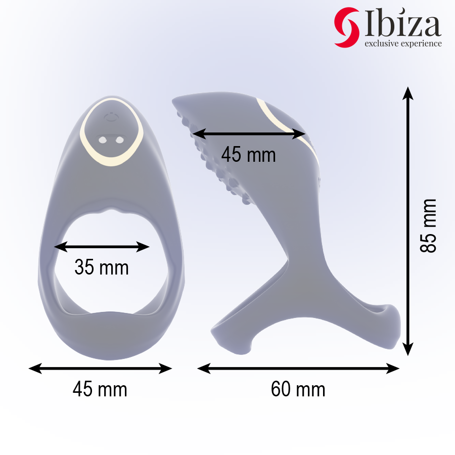 IBIZA - MULTI SENSORIAL COCK RING - My naughty haven #