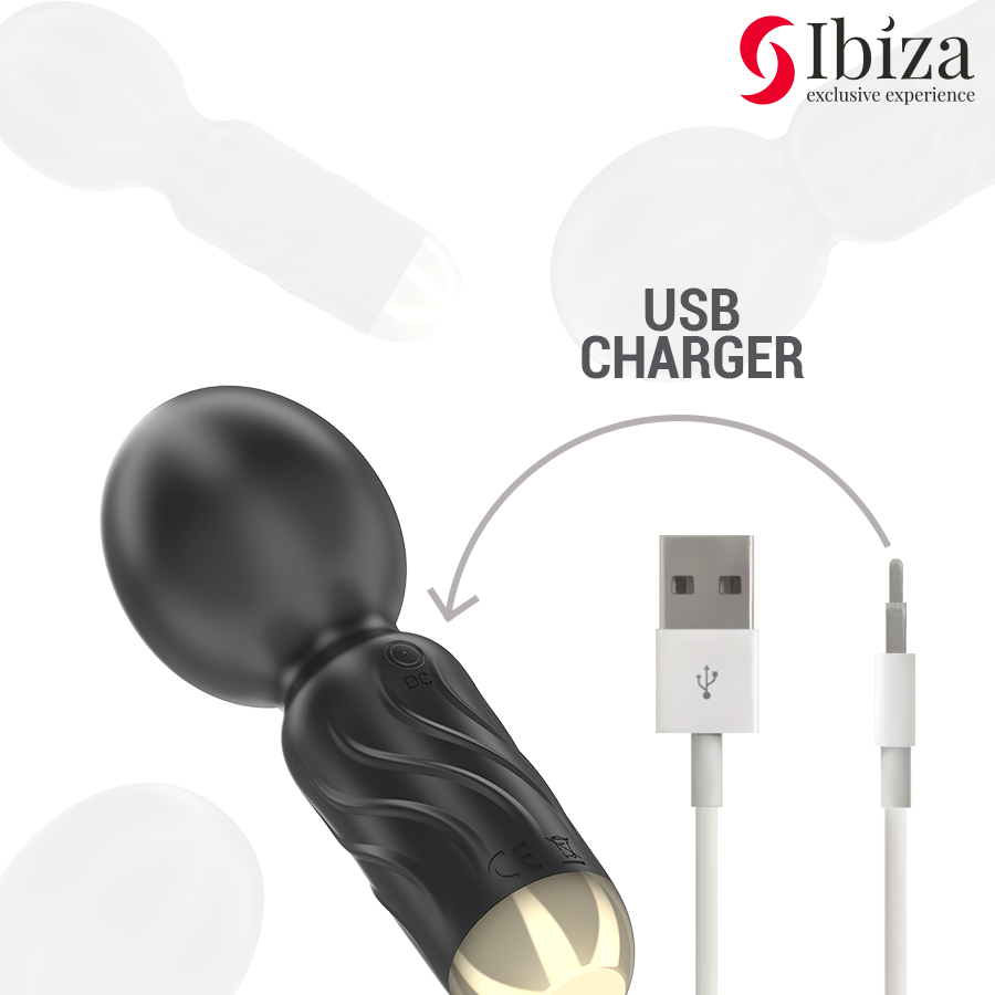 IBIZA - POCKET WAND VIBRATOR - My naughty haven #