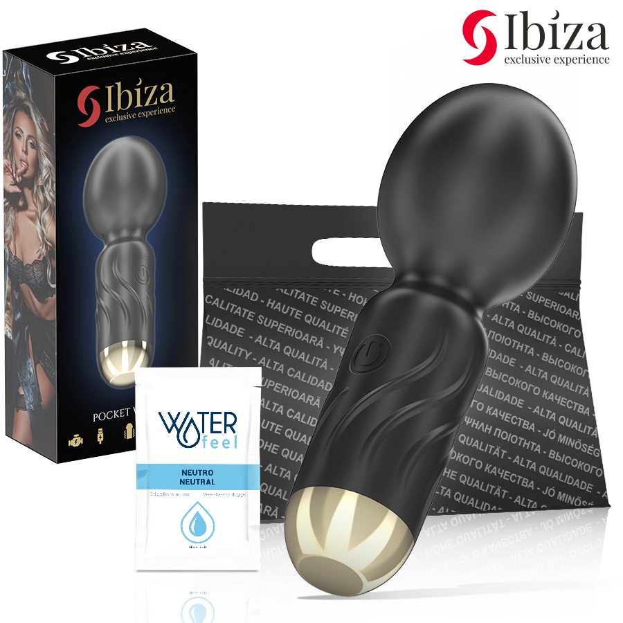 IBIZA - POCKET WAND VIBRATOR - My naughty haven #