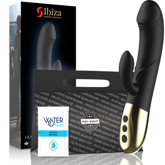 IBIZA - POWERFUL ANATOMICAL VIBRATOR WITH RABBIT - My naughty haven #