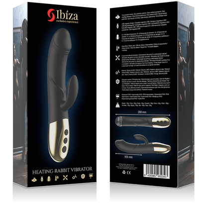 IBIZA - POWERFUL ANATOMICAL VIBRATOR WITH RABBIT - My naughty haven #