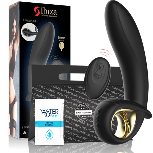 IBIZA - POWERFUL INFLATABLE ANAL/VAGINAL VIBRATOR REMOTE CONTROL - My naughty haven #