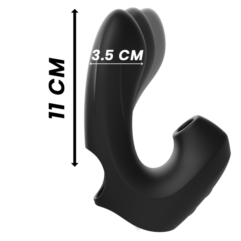 IBIZA - POWERFUL VIBRATING AND CLITORIS SUCTION THIMBLE - My naughty haven #