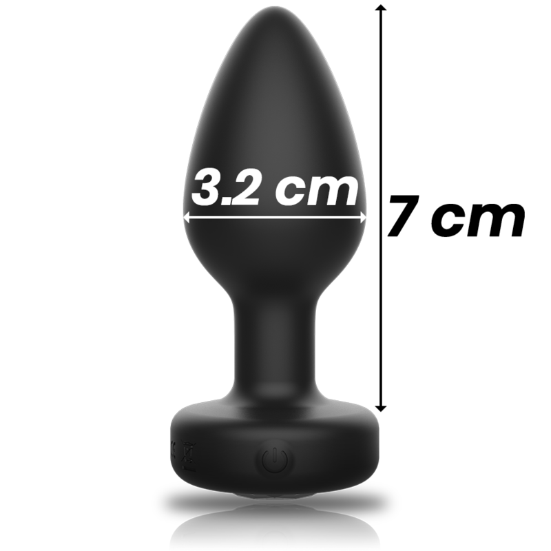 IBIZA - REMOTE CONTROL ANAL PLUG SIZE M - My naughty haven #