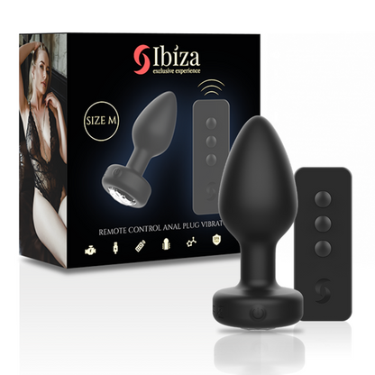 IBIZA - REMOTE CONTROL ANAL PLUG SIZE M - My naughty haven #