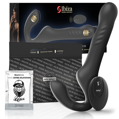 IBIZA - REMOTE CONTROL STRAPLESS VIBRATOR UP & DOWN - My naughty haven #