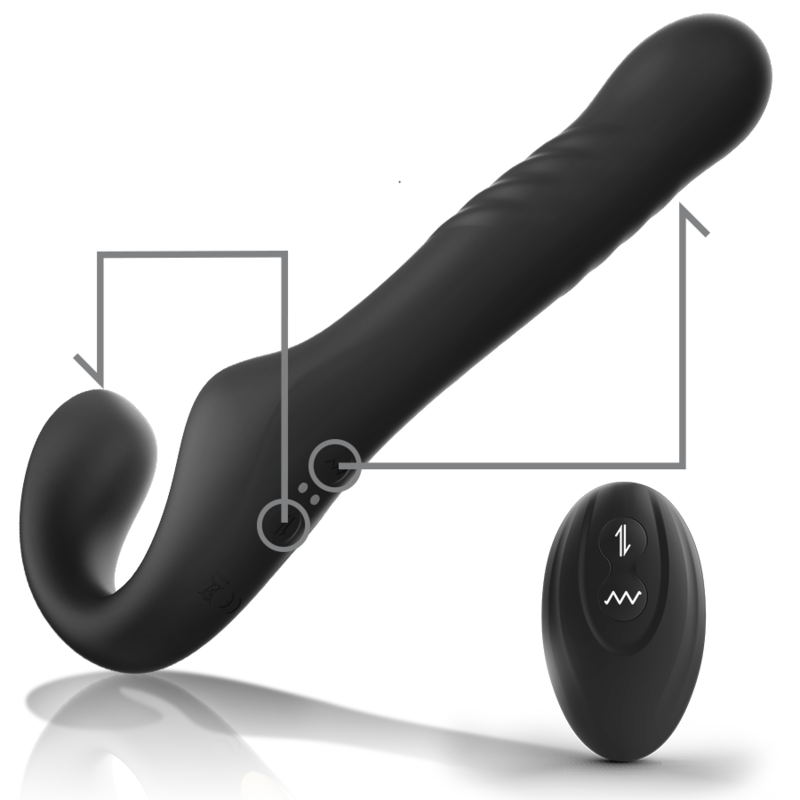 IBIZA - REMOTE CONTROL STRAPLESS VIBRATOR UP & DOWN - My naughty haven #