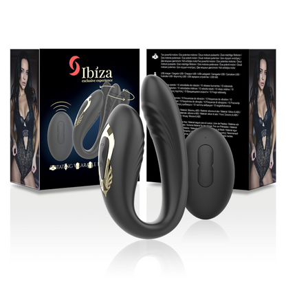 IBIZA - ROTATING DUAL VIBRATOR REMOTE CONTROL - My naughty haven #