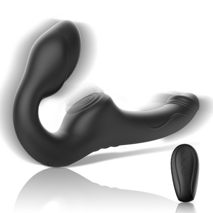 IBIZA - STRAPLESS VIBRATOR WITH REMOTE CONTROL PUSH BUTTON - My naughty haven #