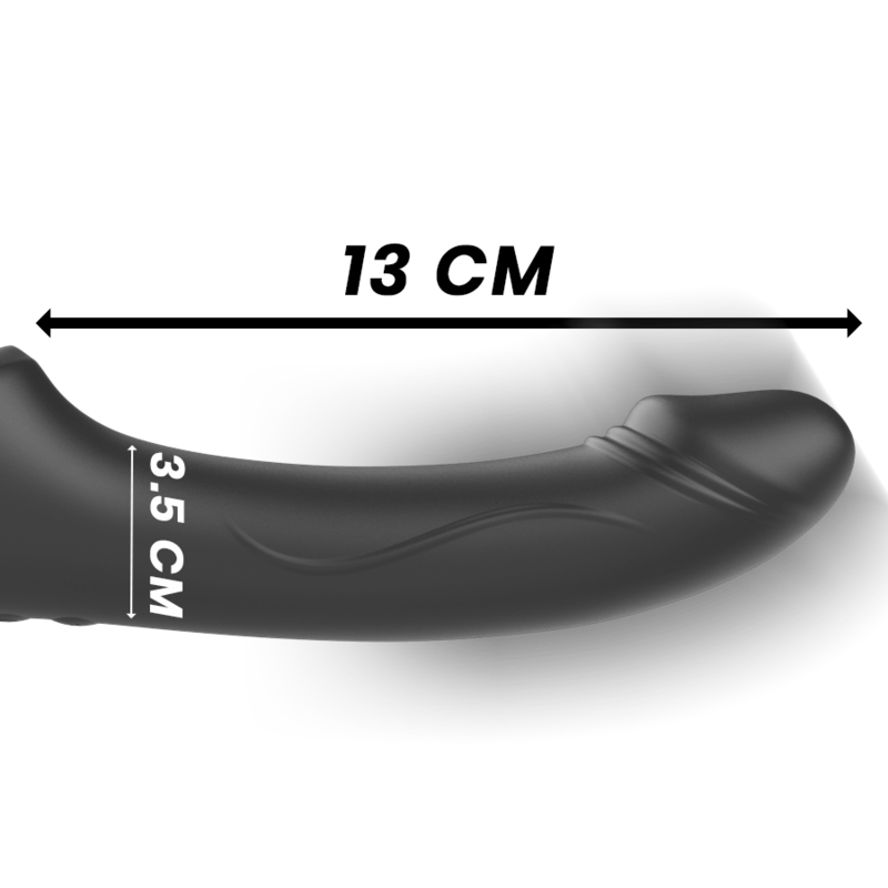 IBIZA - STRAPLESS VIBRATOR WITH REMOTE CONTROL PUSH BUTTON - My naughty haven #