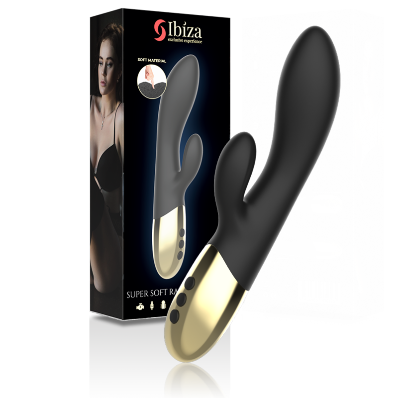 IBIZA - SUPER SOFT RABBIT VIBRATOR - My naughty haven #