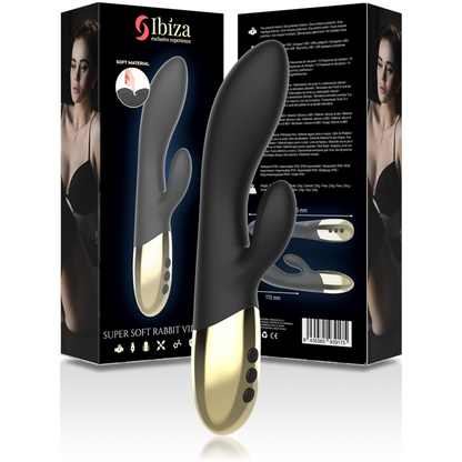 IBIZA - SUPER SOFT RABBIT VIBRATOR - My naughty haven #