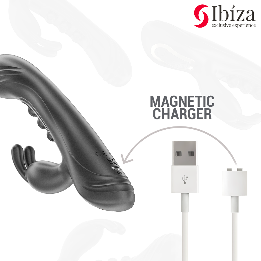 IBIZA - ВИБРАТОР ЗАЕК С ПУЛСАЦИИ