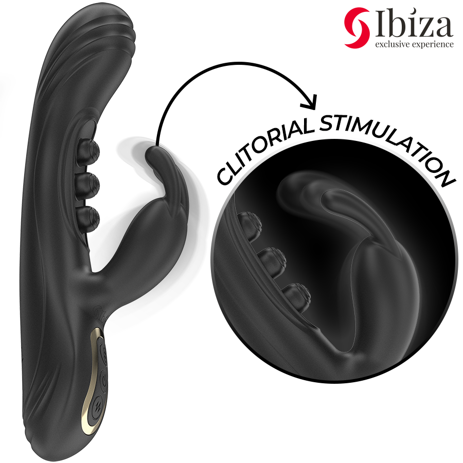 IBIZA - VIBRATING RABBIT WITH PULSATION - My naughty haven #