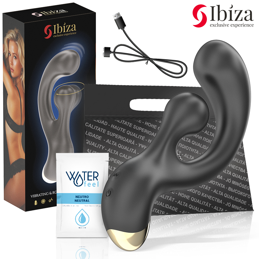 IBIZA - VIBRATING & ROTATING STIMULATOR - My naughty haven #