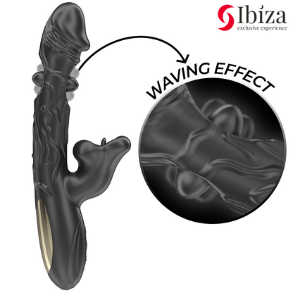 IBIZA - VIBRATOR AND CLITORIS STIMULATOR WITH BITING AND ROTATION EFFECT - My naughty haven #
