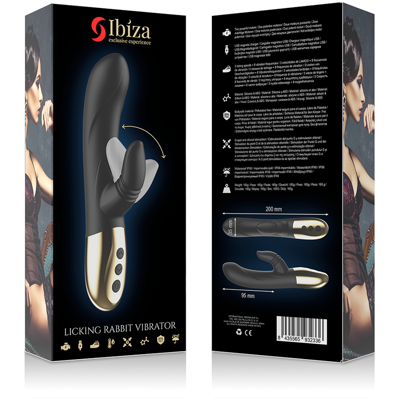 IBIZA - VIBRATOR NEW EXPERIENCE WITH LICKING RABBIT - My naughty haven #