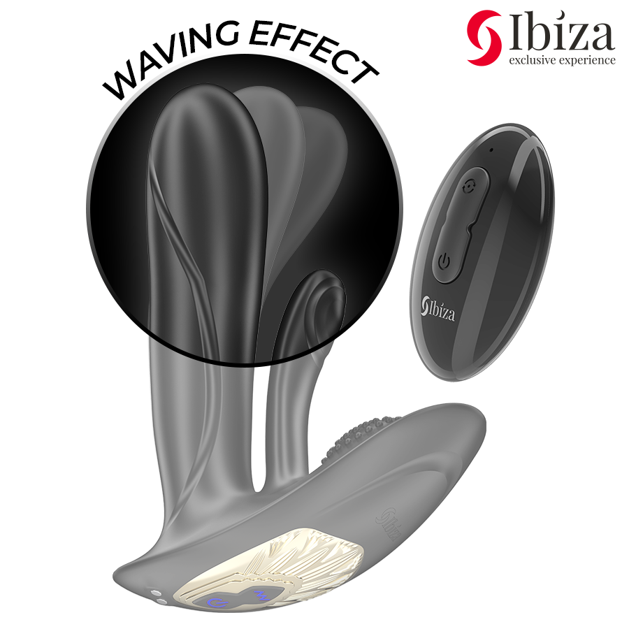 IBIZA - WEARABLE VIBRATOR WITH G-SPOT AND CLITORIS STIMULATION WITH REMOTE CONTROL - My naughty haven #