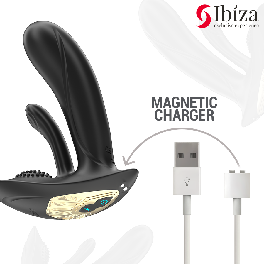 IBIZA - WEARABLE VIBRATOR WITH G-SPOT AND CLITORIS STIMULATION WITH REMOTE CONTROL - My naughty haven #