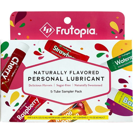 ID FRUTOPIA - ASSORTED LUBRICANT 5 PACK 12 ML - My naughty haven #