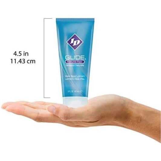 ID GLIDE - WATER BASED LUBRICANT ULTRA LONG LASTING TRAVEL TUBE 60 ML - My naughty haven #