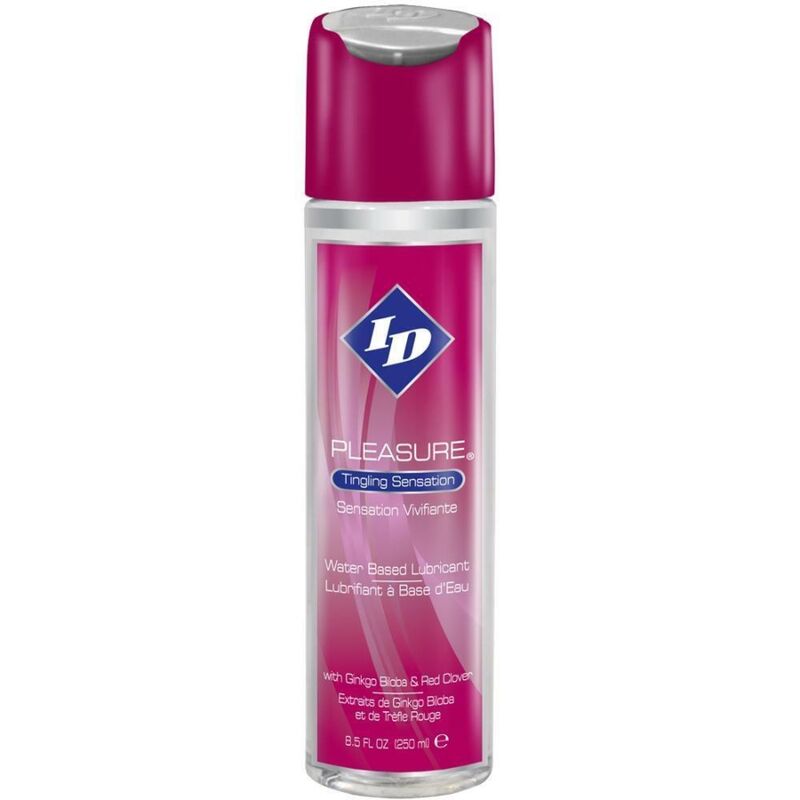 ID PLEASURE - TINGING SENSATION WATER BASED LUBRICANT 250 ML - My naughty haven #