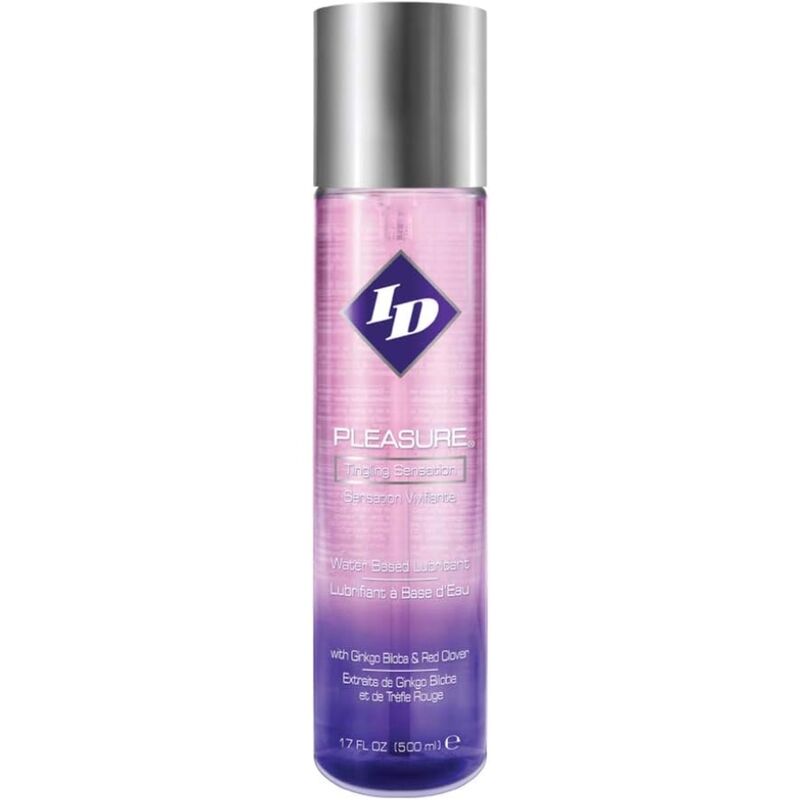 ID PLEASURE - TINGING SENSATION WATER BASED LUBRICANT 500 ML - My naughty haven #