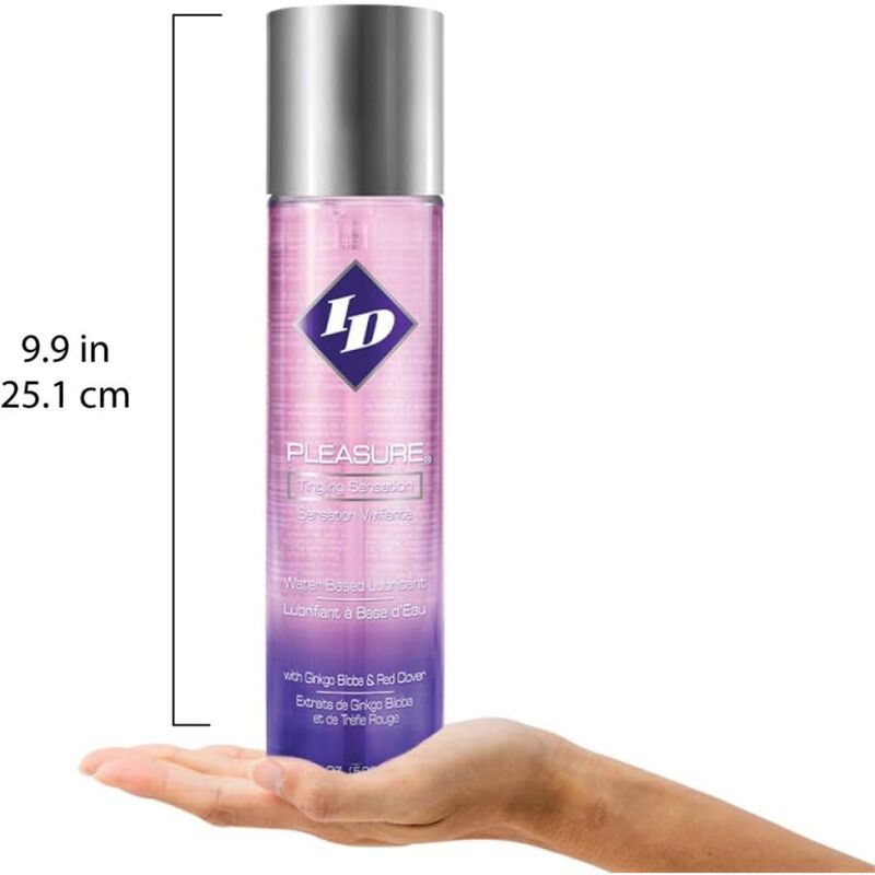 ID PLEASURE - TINGING SENSATION WATER BASED LUBRICANT 500 ML - My naughty haven #